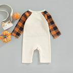 Cutest in the Patch Plaid Fall Romper