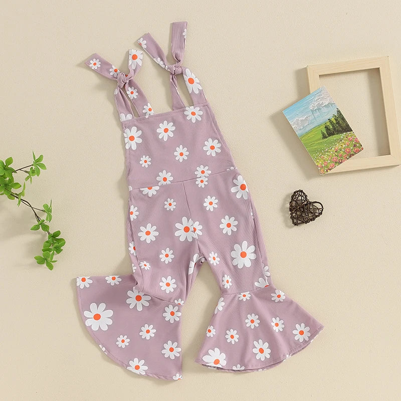 Daisy Belle Baby Girl Flare Jumpsuit 🌼
