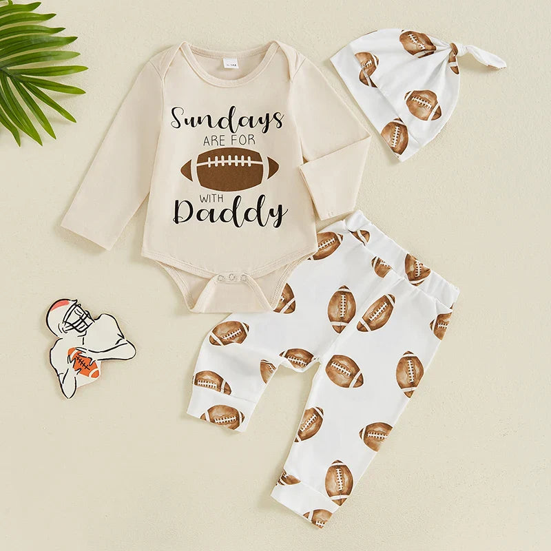 Sundays are for Football with Daddy Outfit