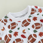Fall Leaf Football Outfit