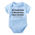 Great Grandma I Love You Onesie