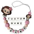 Personalized Baby Pacifier Clip