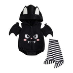 🦇 Spooky Friends Baby Halloween Romper