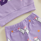 👻 Spooky Ghost Girl 2-Piece Set