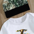 Ducks Trucks and Big ole Bucks Wild Camo Outfit Set