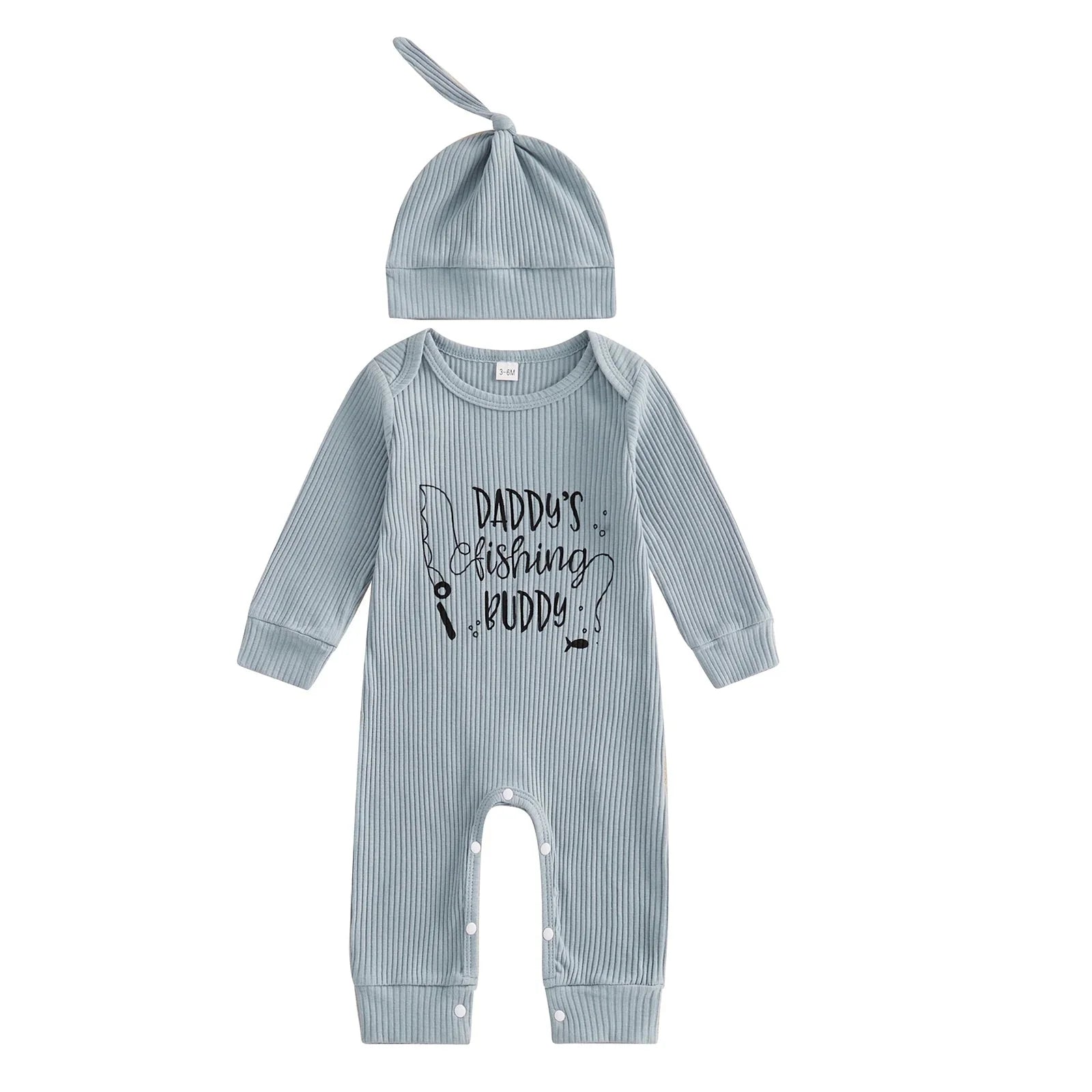 Daddy's Fishing Buddy Onesie & Hat