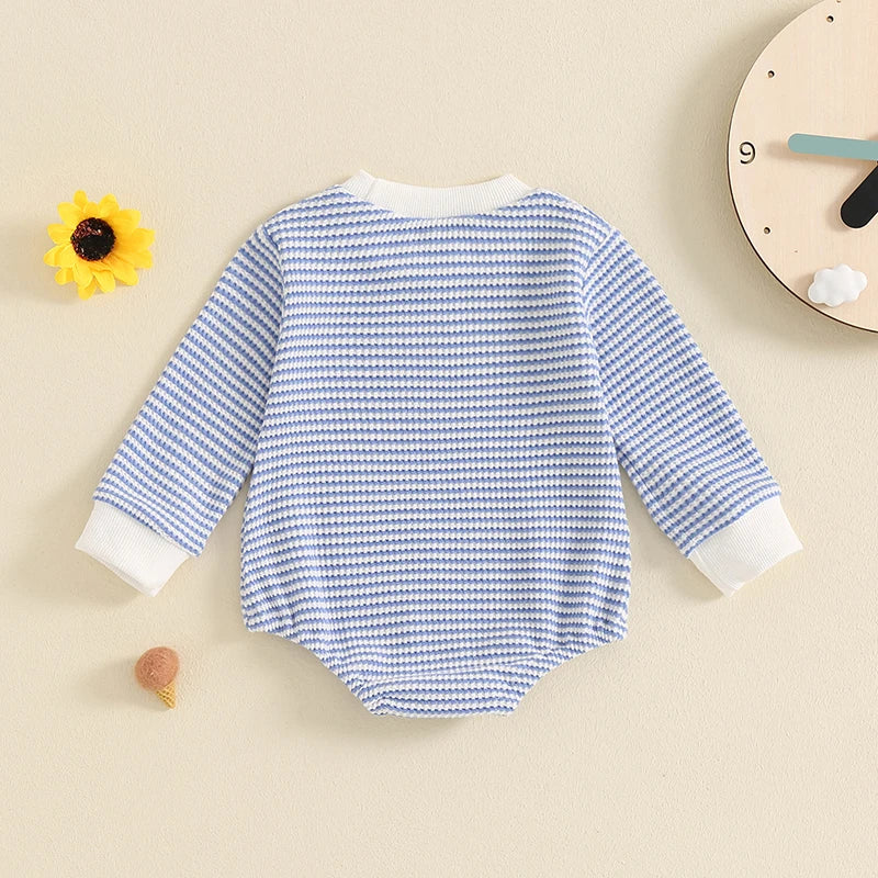 Striped Hugh Onesie
