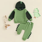 Dinosaur Spike Hoodie & Pants