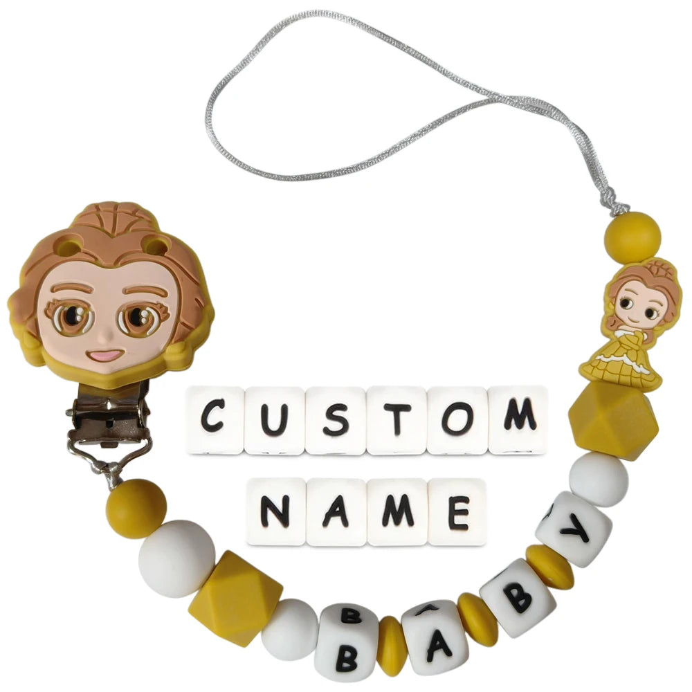 Personalized Baby Pacifier Clip