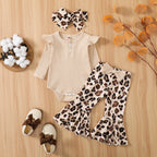 Mini Mocha Ruffle Flare Set