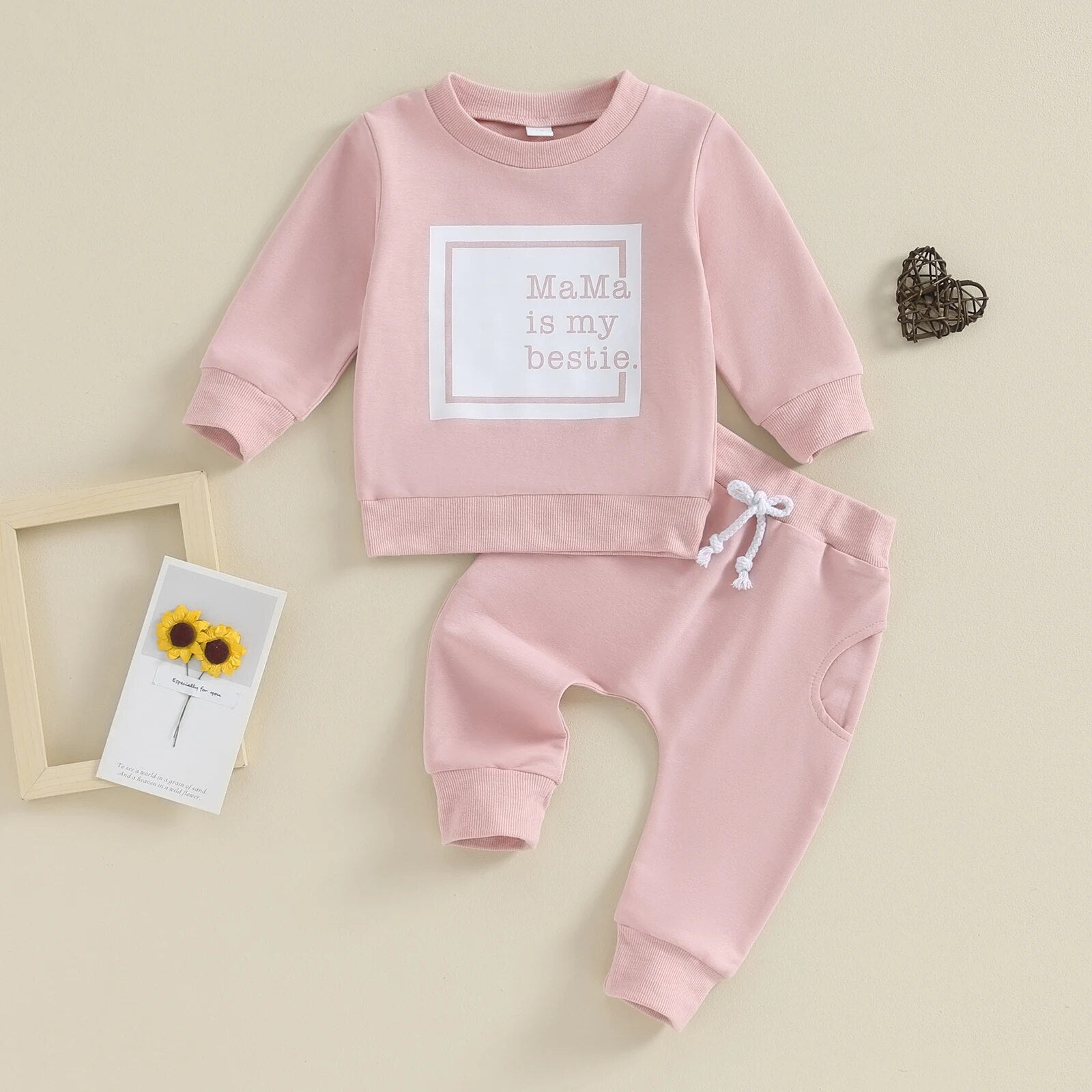 Mama is My Bestie Sweater & Pants
