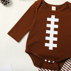 Striped Football Outfit & Hat