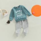 Dad's Little Dude Outfit Set