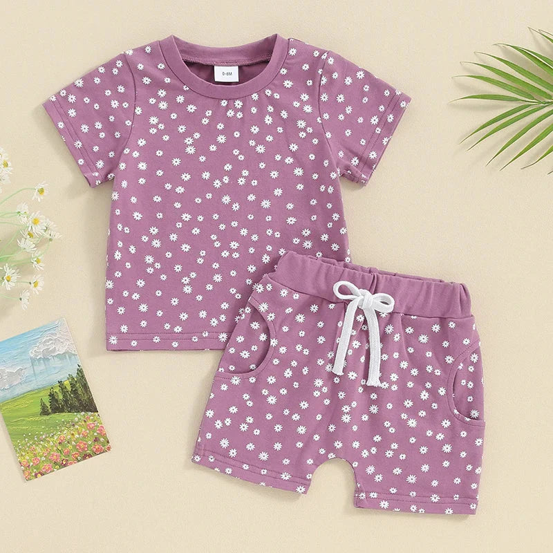 Flower Taelyn T-shirt & Shorts
