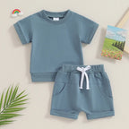 Solid Sutton Shirt & Pocket Shorts