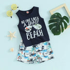No One Likes a Shady Beach Tank & Shorts