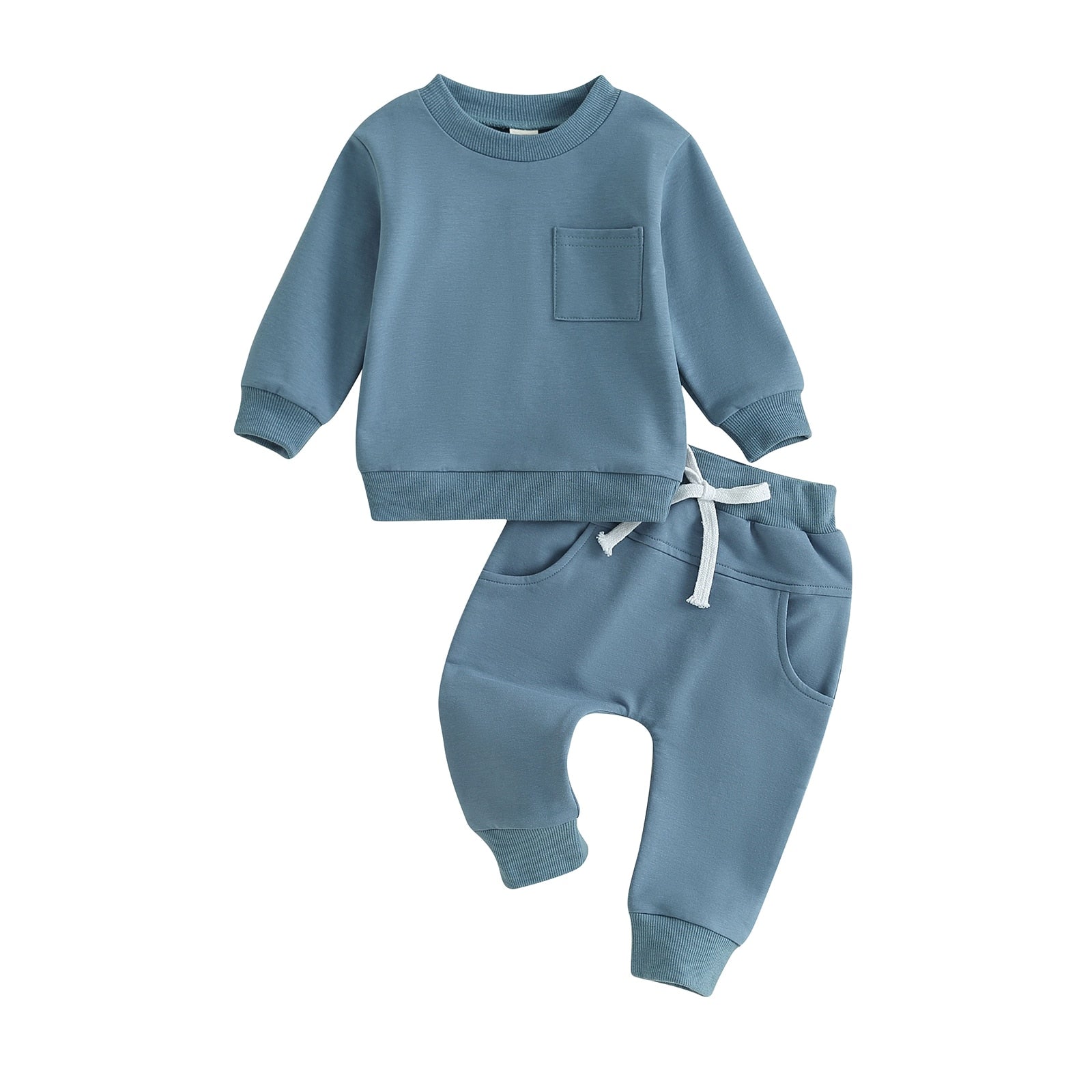 Solid Pocket Jogger Set