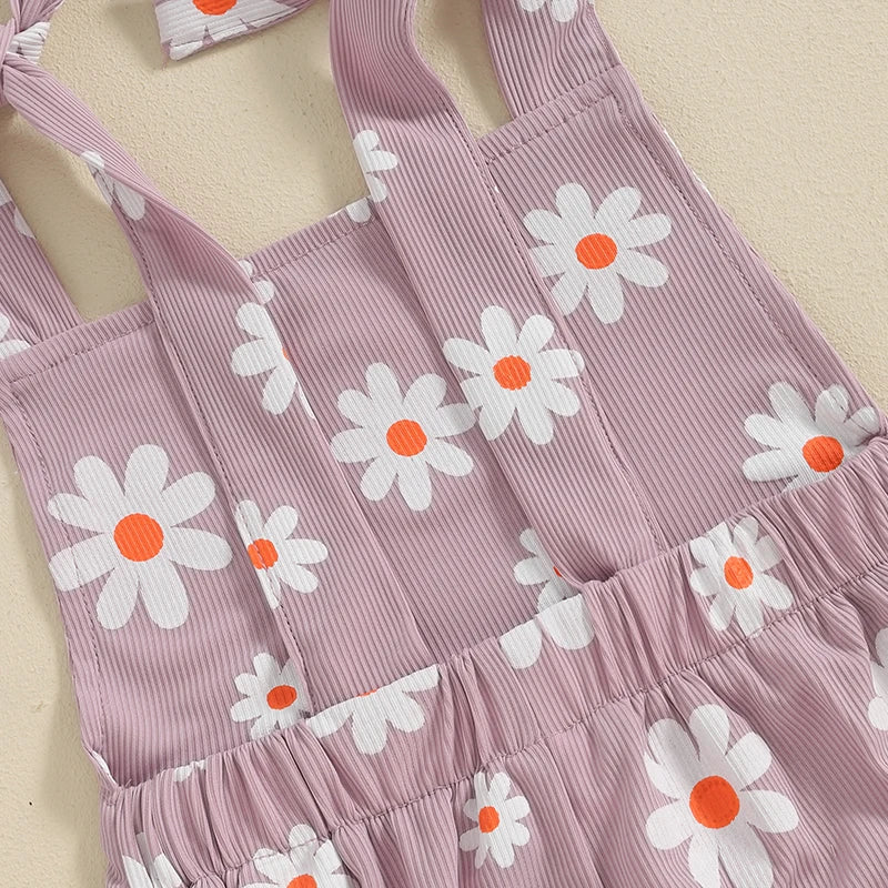Daisy Belle Baby Girl Flare Jumpsuit 🌼