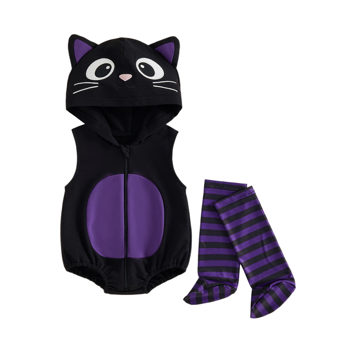 🦇 Spooky Friends Baby Halloween Romper