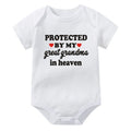Protected By My Great Grandma in Heaven Onesie