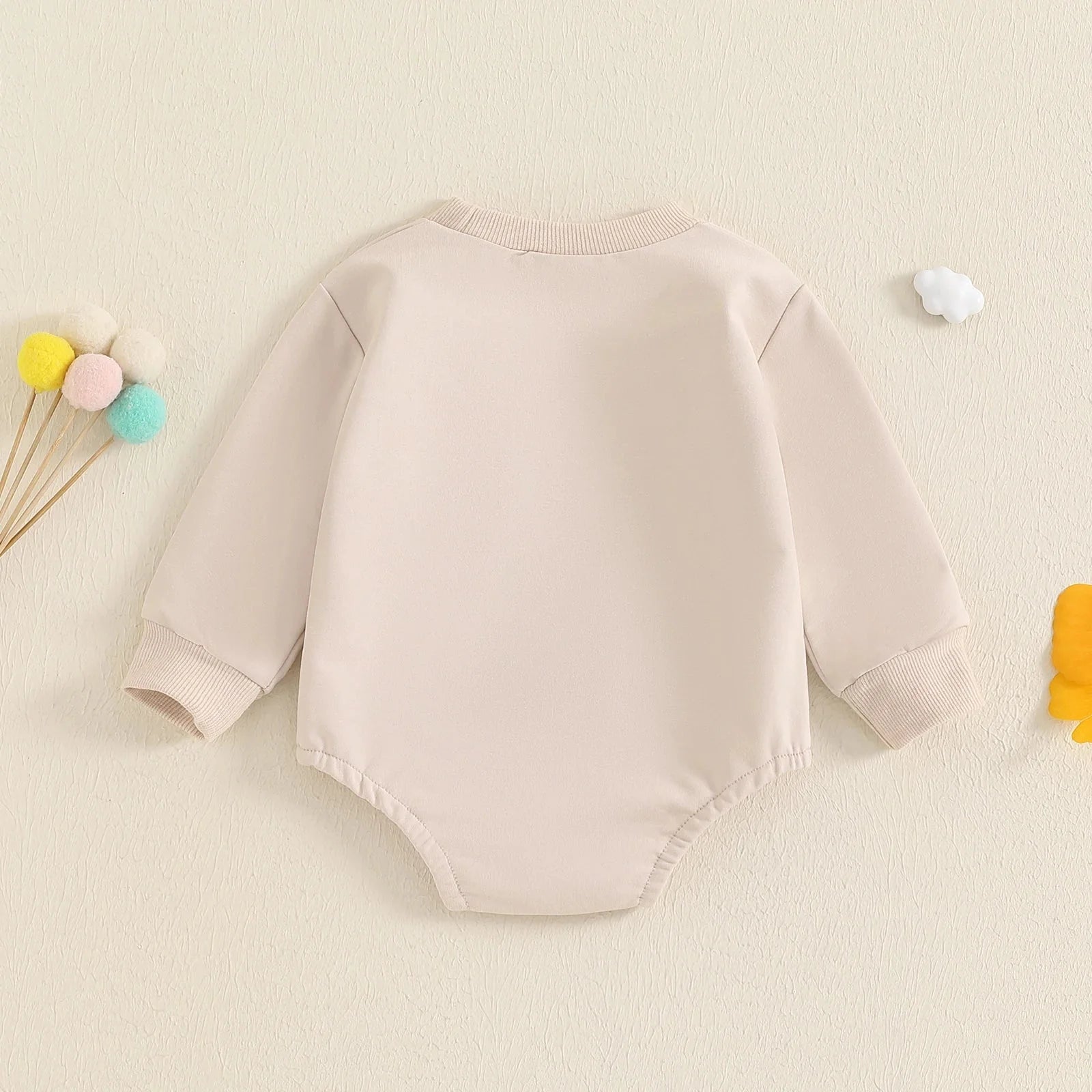 Little Bean Embroidered Onesie