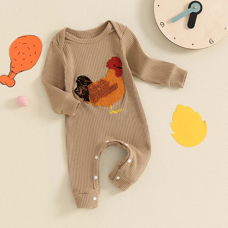 Ribbed Chicken Onesie