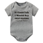 Great Grandma I Love You Onesie