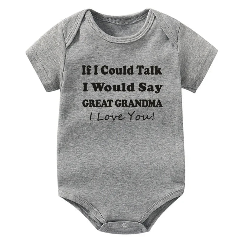 Great Grandma I Love You Onesie