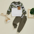 Camo Pocket Top & Pants