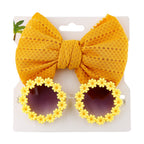 Flower Sunglasses with Headband