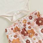 Auntie's Bestie Floral Bell Bottoms Outfit
