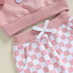 Big Sibling Checkered Outfit