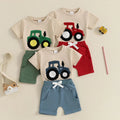 Fuzzy Tractor T-shirt & Shorts