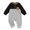Striped Pocket Paul Romper