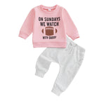 Football with Daddy Jogger Set