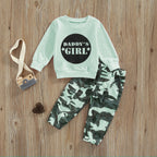 Daddy's Girl Camouflage Cargo Pants Outfit