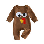 Baby Turkey Thanksgiving Romper