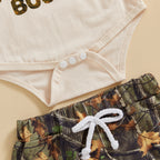Newest Hunting Buddy 3pcs Baby Outfit Set
