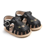 Floral Buckle Sandals