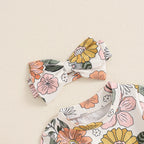 Floral Clara Onesie & Headband