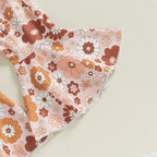Auntie's Bestie Floral Bell Bottoms Outfit