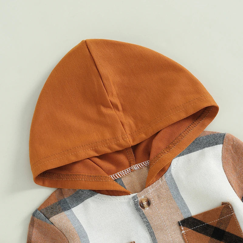 Pelton Plaid Hoodie Onesie & Pants
