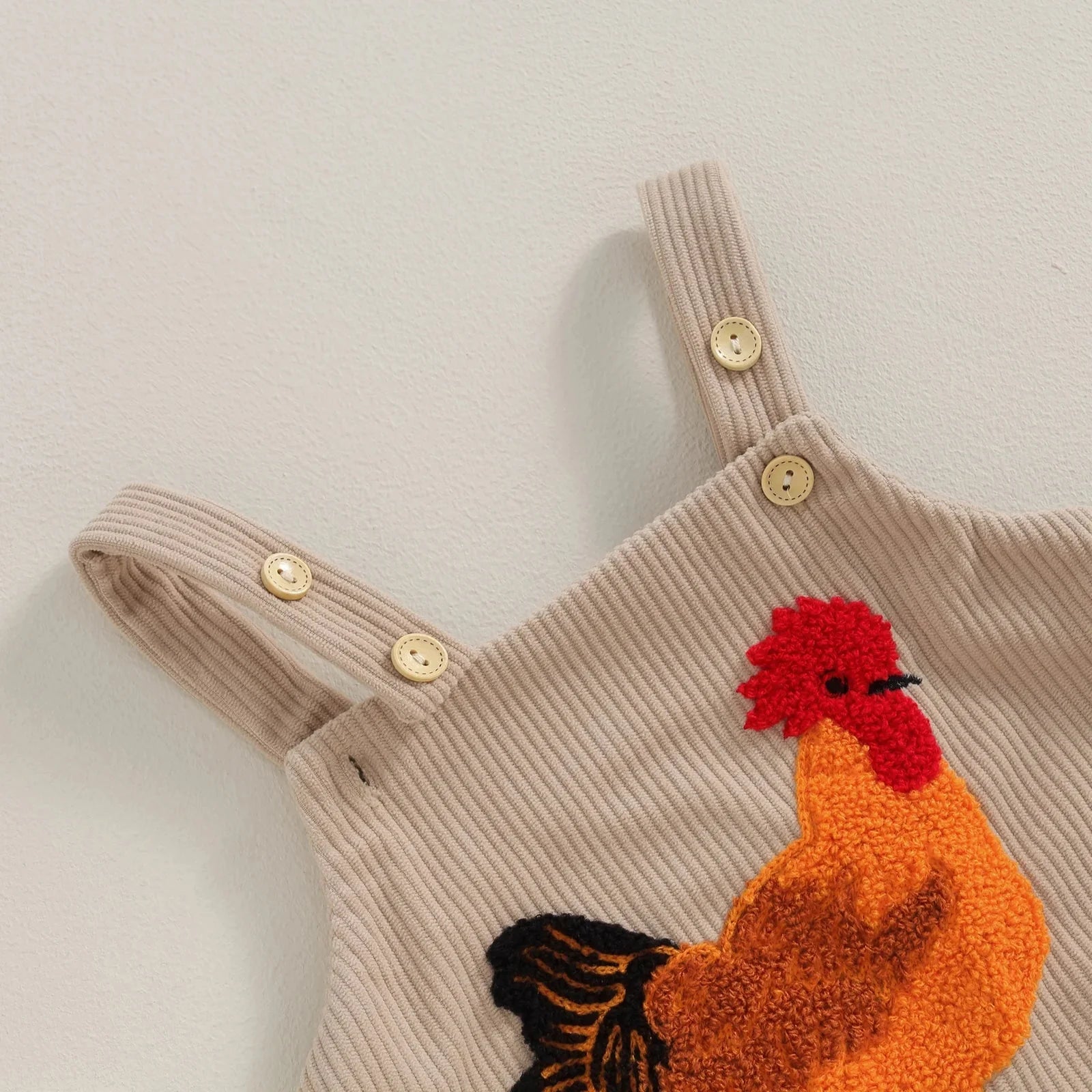 Corduroy Chicken Onesie