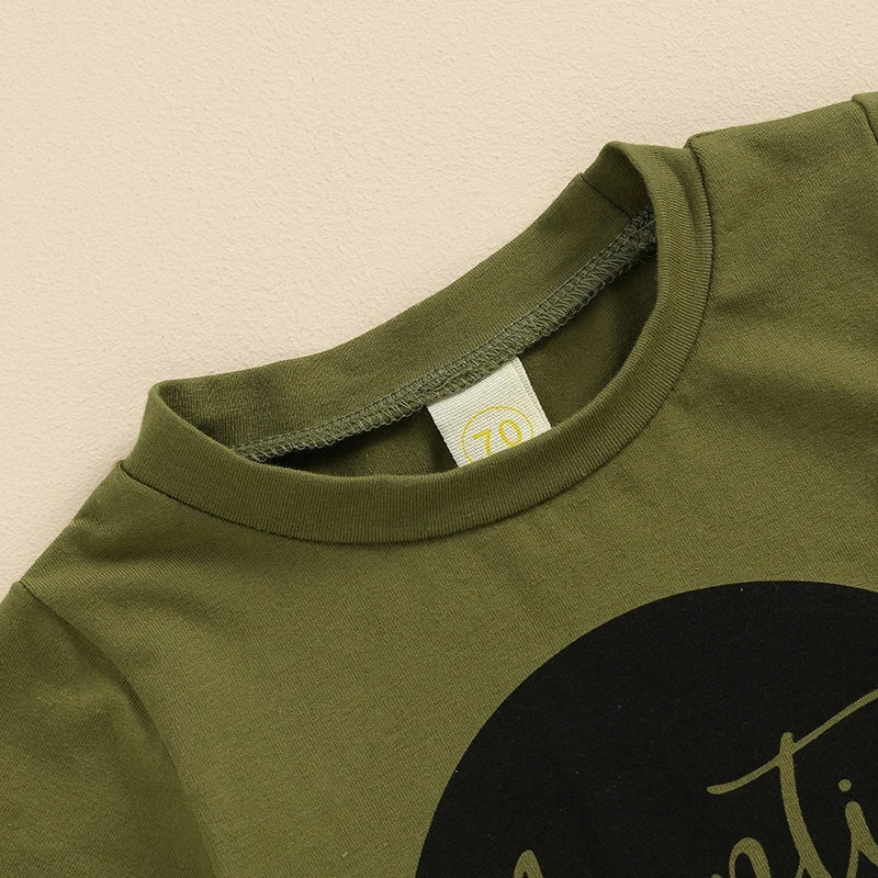 Auntie's Boy Camouflage T-shirt & Shorts