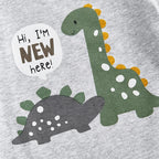 Hi I'm New Here Dinosaur Outfit