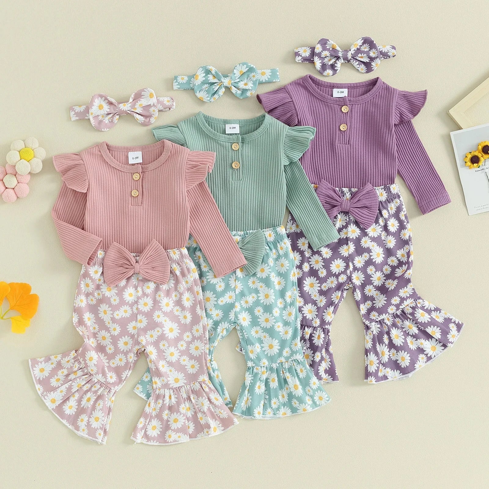 Darling Daisy Outfit & Headband