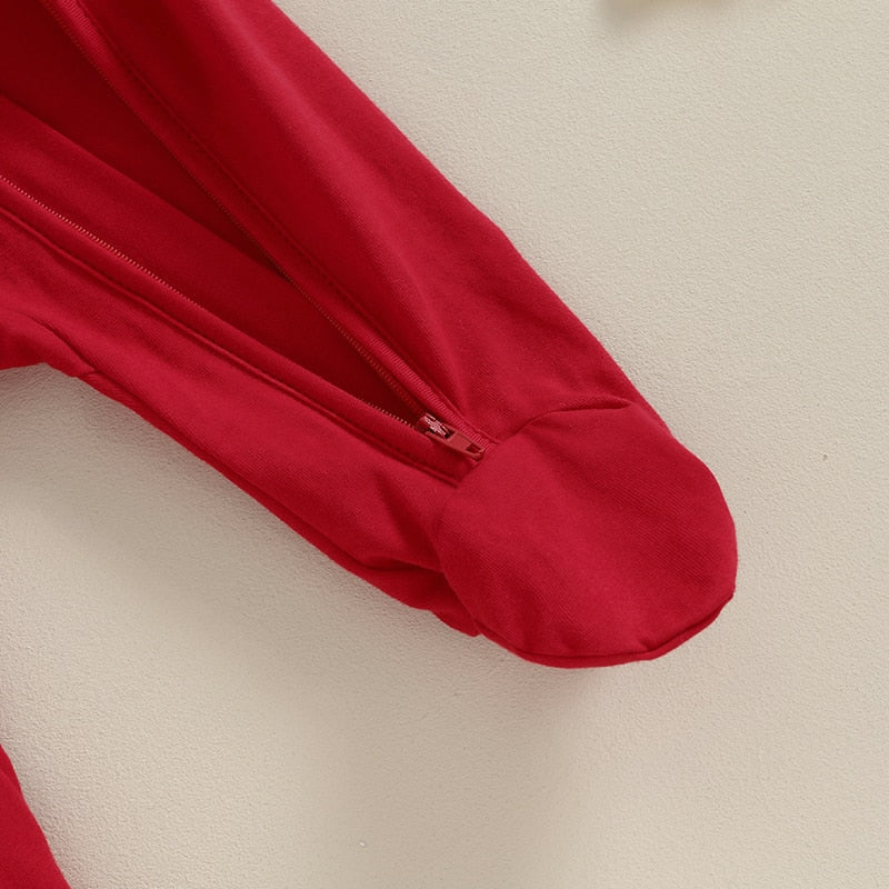Footie Zipper Onesie & Hat