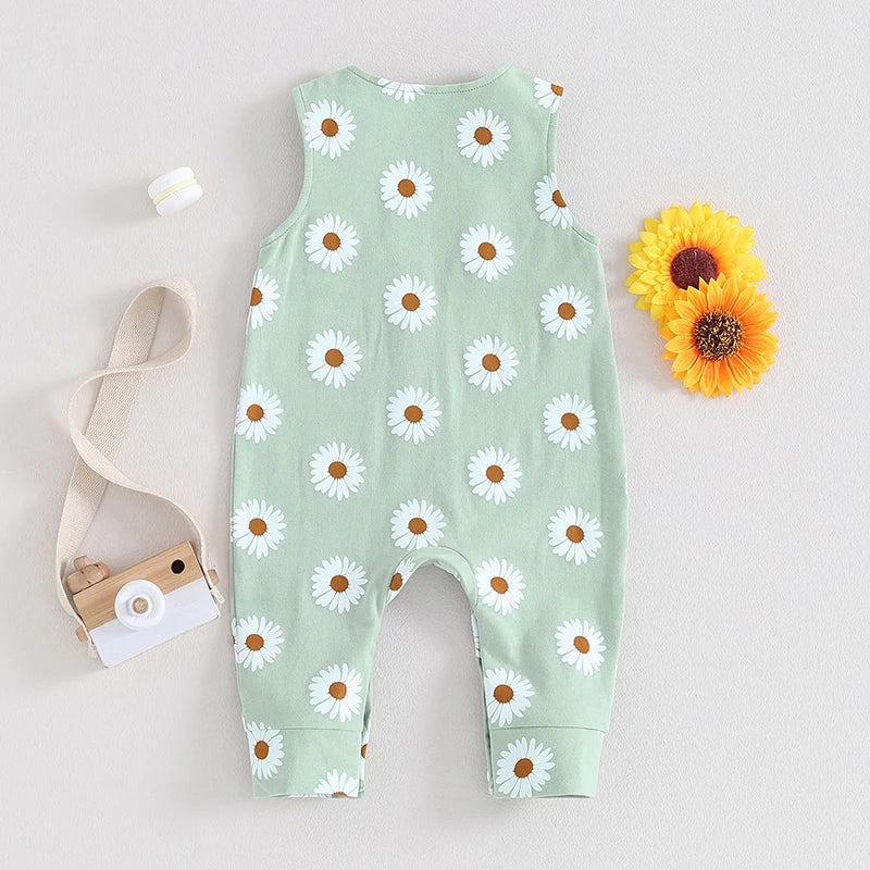Daisy Flower Romper