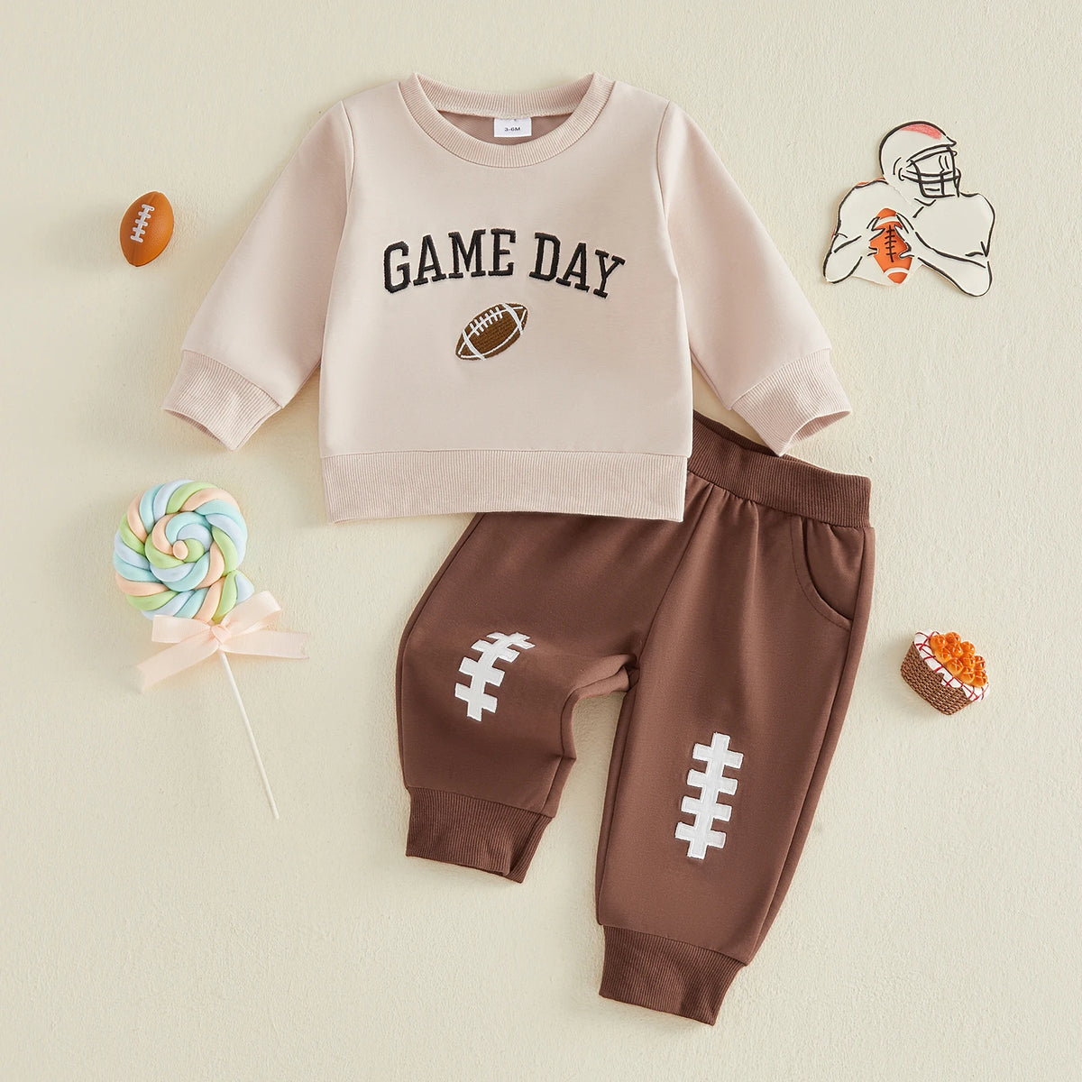 Baby Game Day 2-Piece Set 🏈