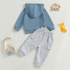 Slayton Solid Hoodie & Pocket Pants Outfit